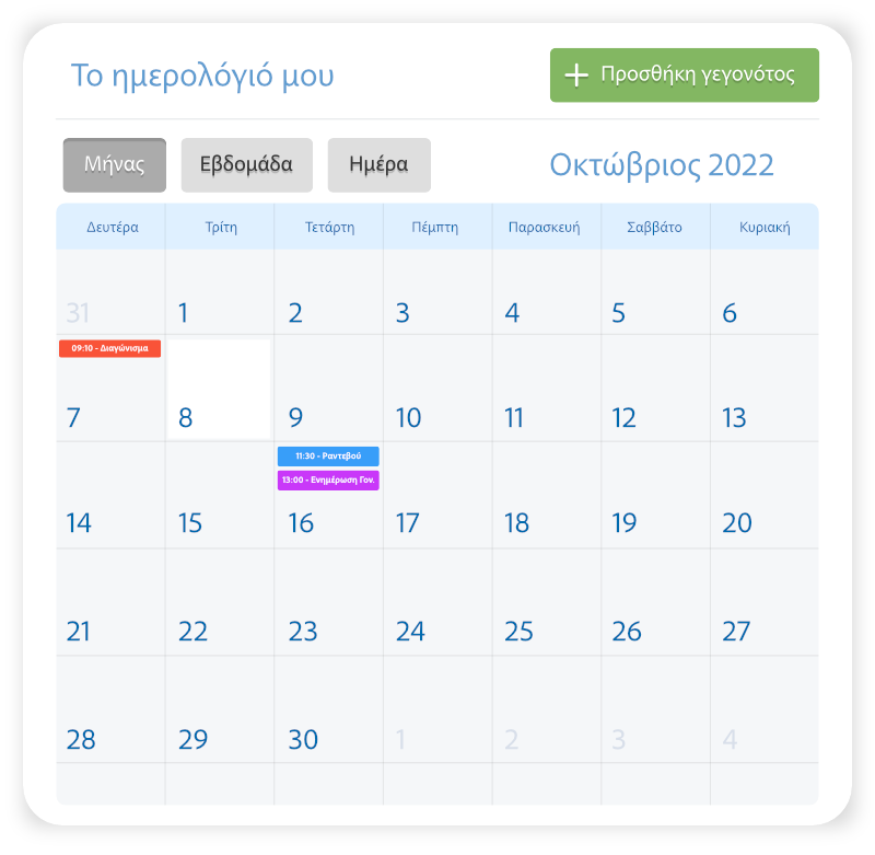 Προγραμματισμός των εργασιών
